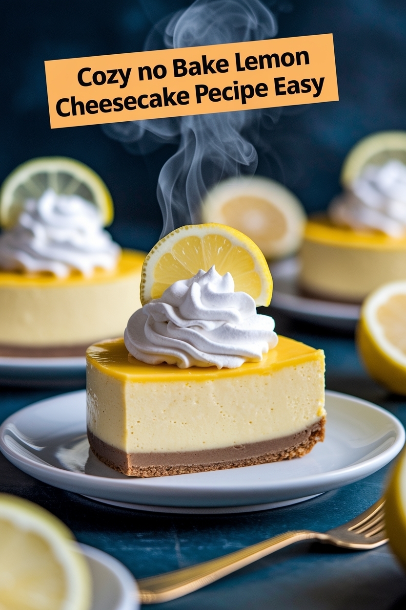 no bake lemon cheesecake recipe easy