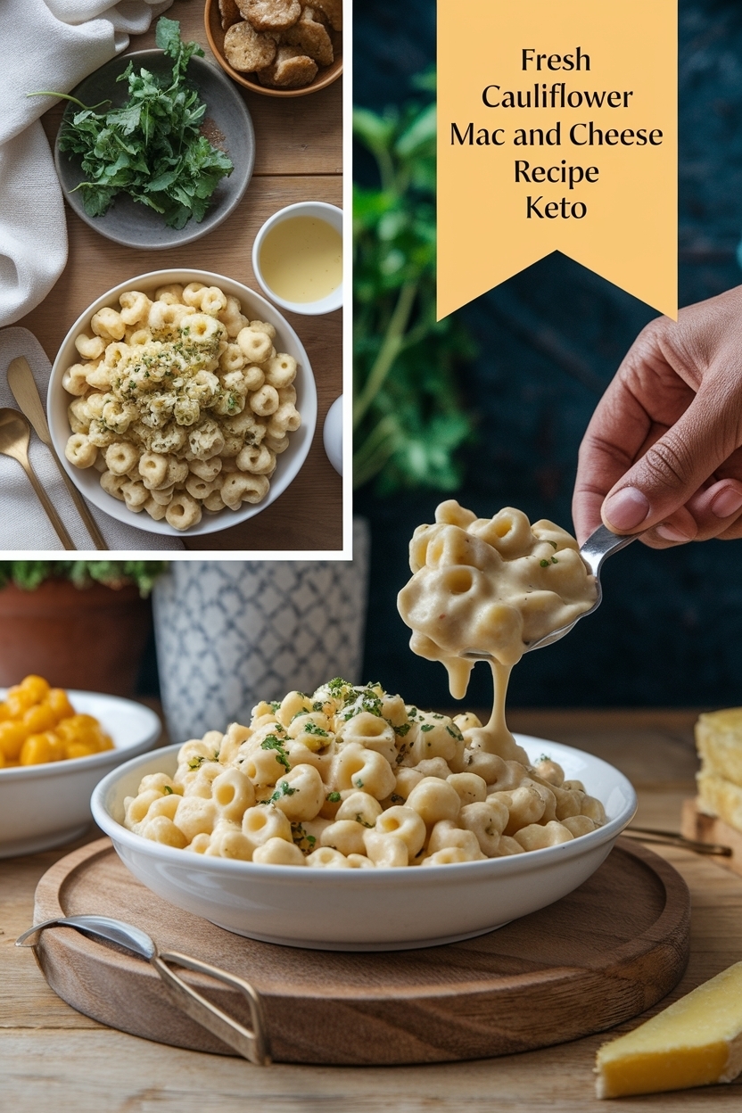cauliflower mac and cheese recipe keto