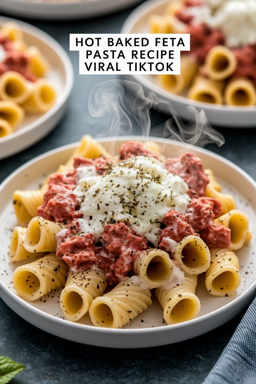 baked feta pasta recipe viral tiktok