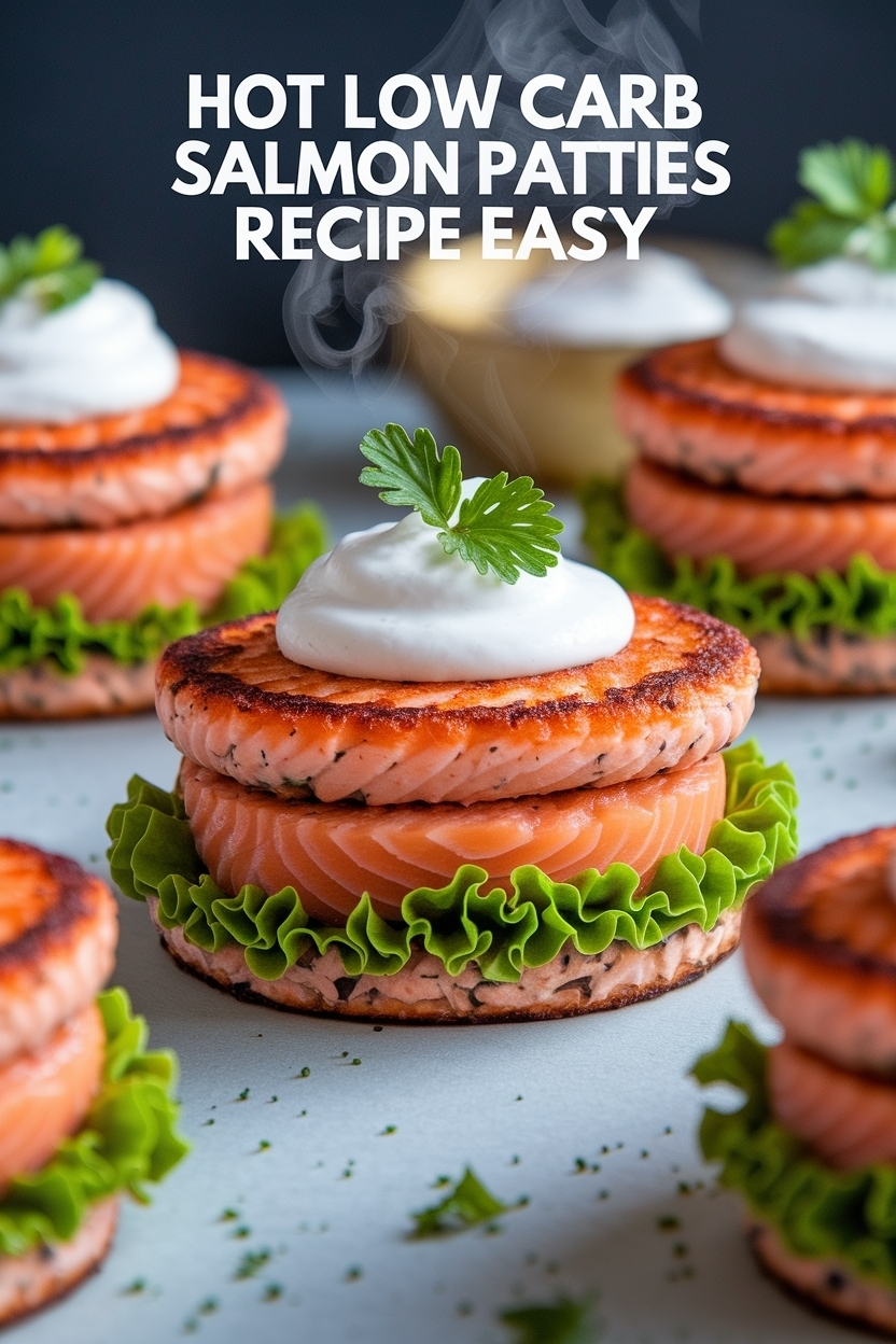 low carb salmon patties recipe easy