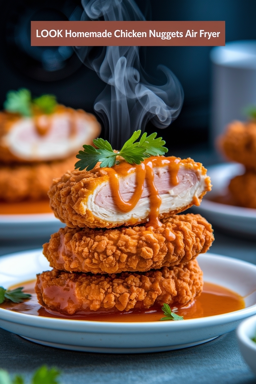 homemade chicken nuggets air fryer