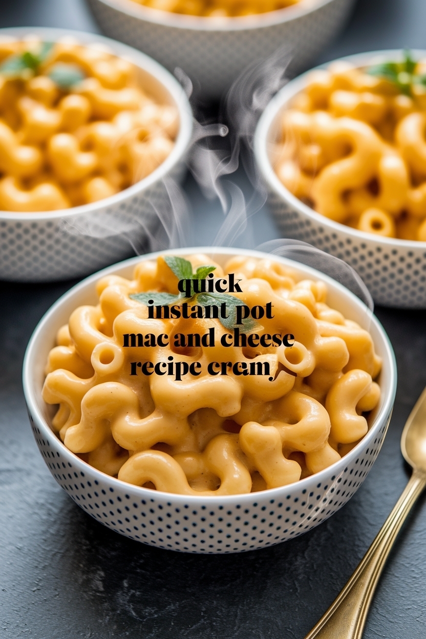 instant pot mac and cheese recipe creamy
