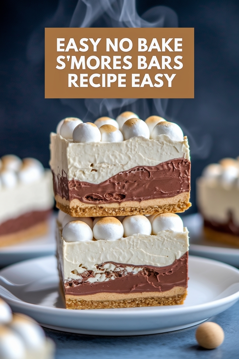 no bake s'mores bars recipe easy