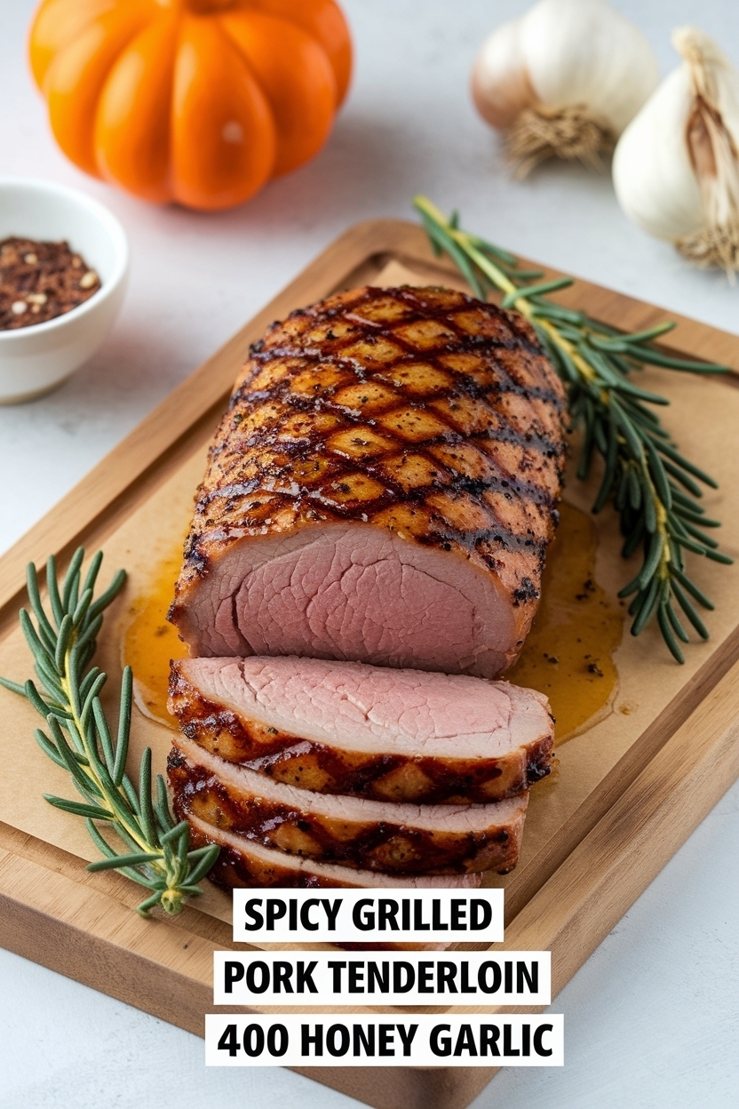 grilled pork tenderloin 400 honey garlic