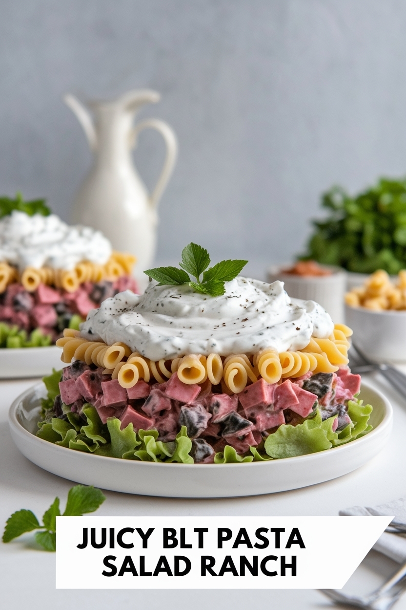 blt pasta salad ranch