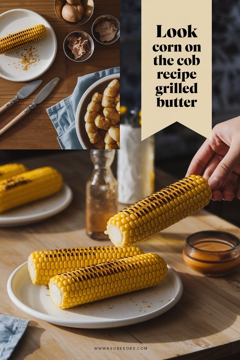 corn on the cob recipe grilled butter