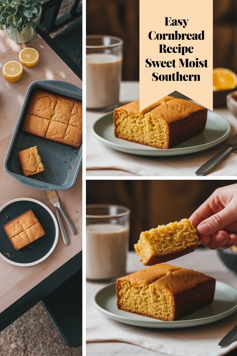 cornbread recipe sweet moist southern