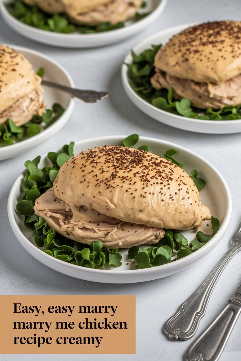easy marry me chicken recipe creamy