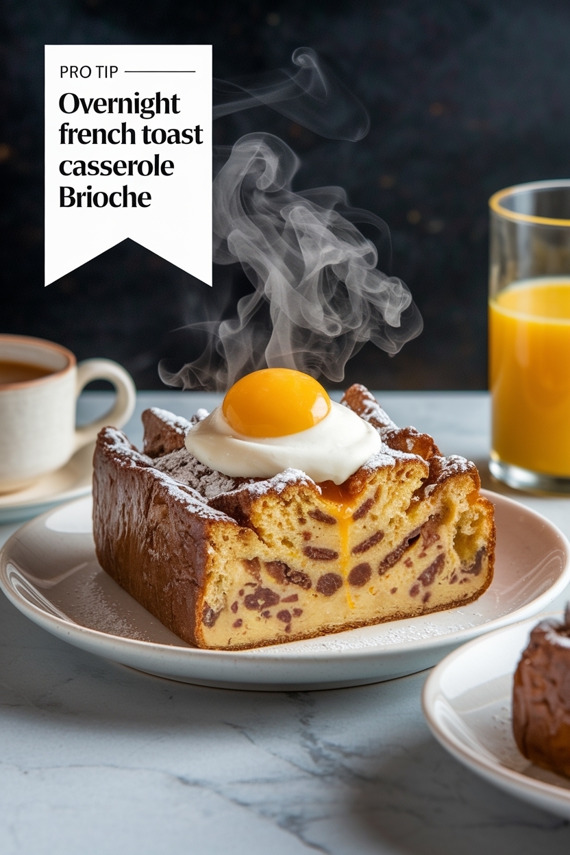 overnight french toast casserole brioche