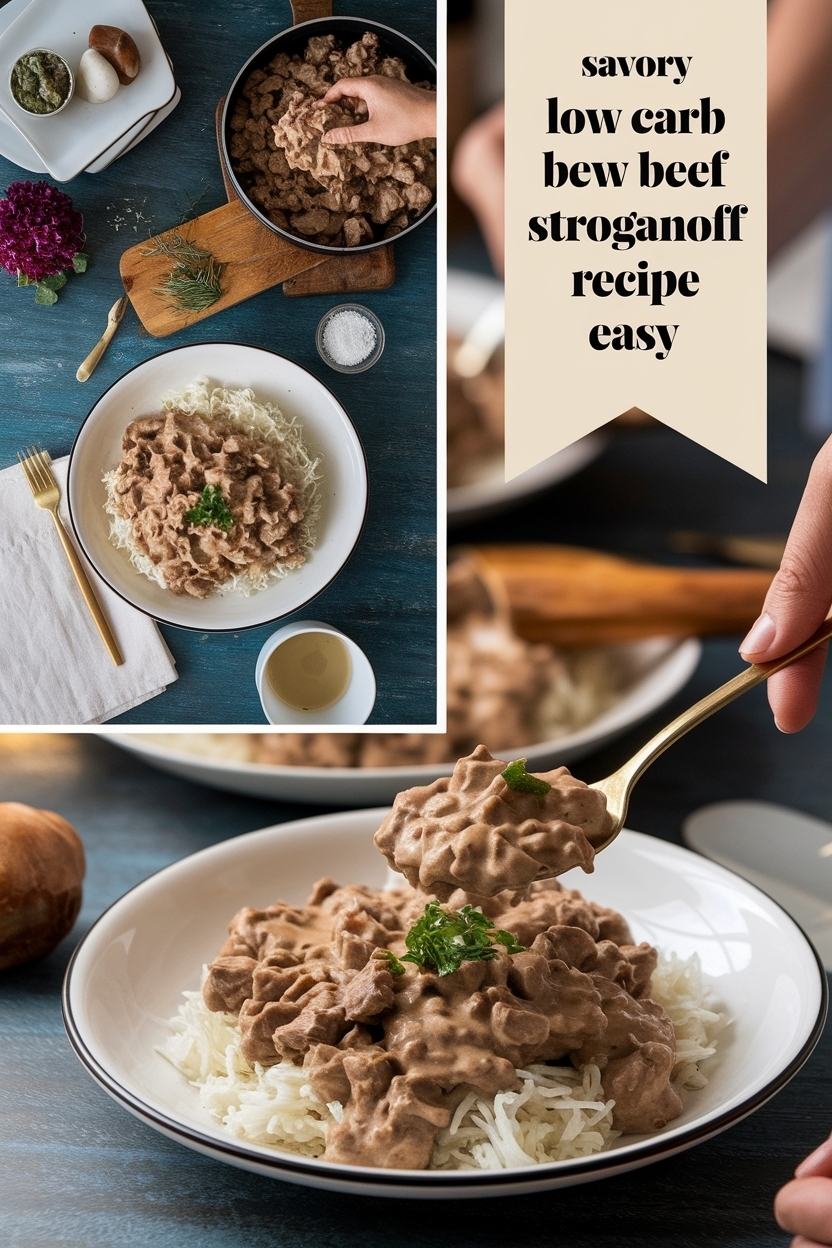 low carb beef stroganoff recipe easy