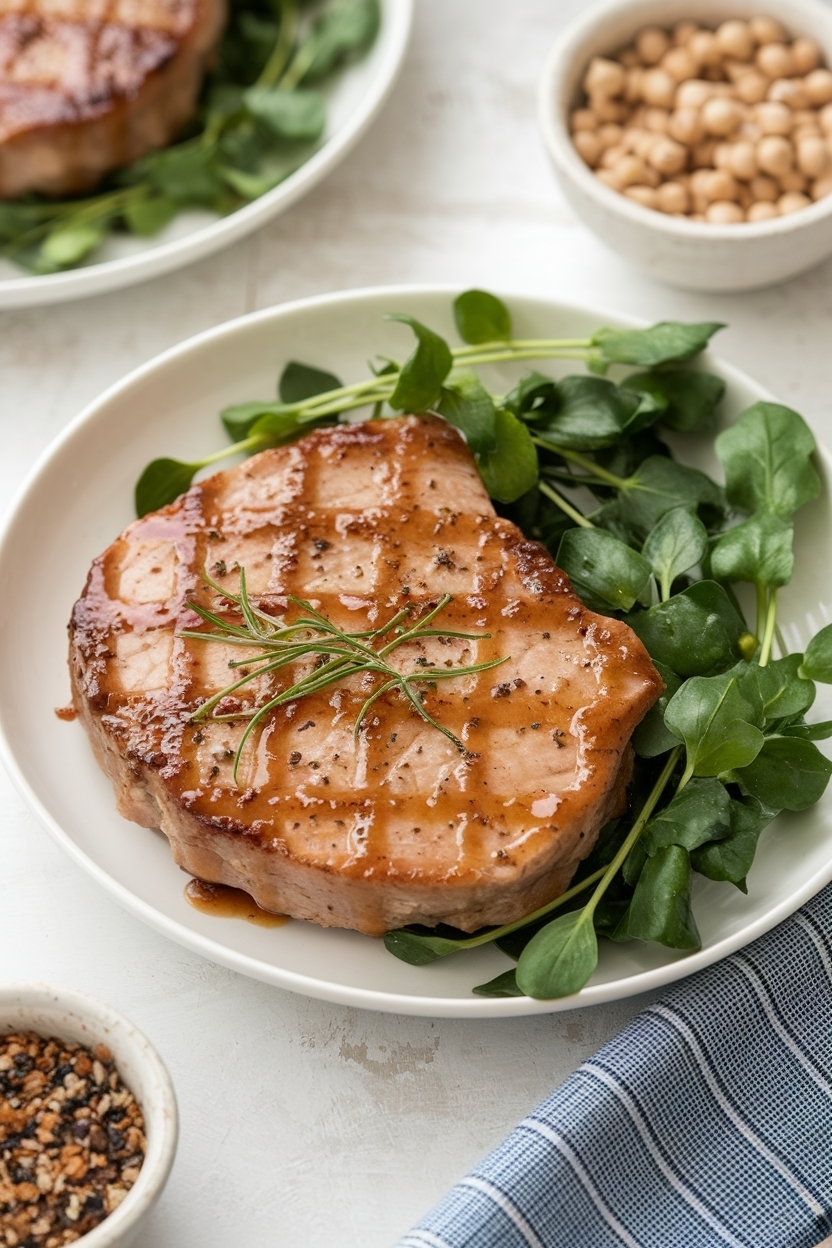 low carb pork chops recipe juicy