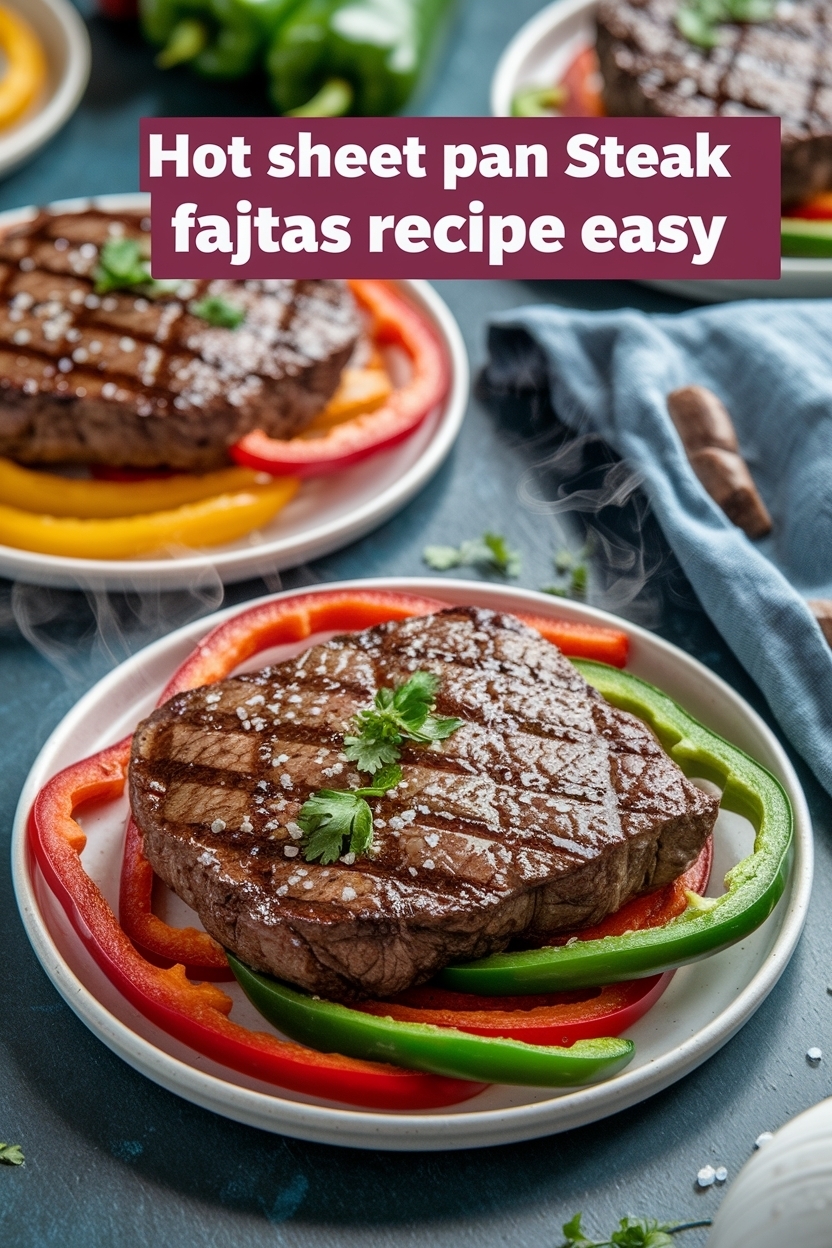 sheet pan steak fajitas recipe easy