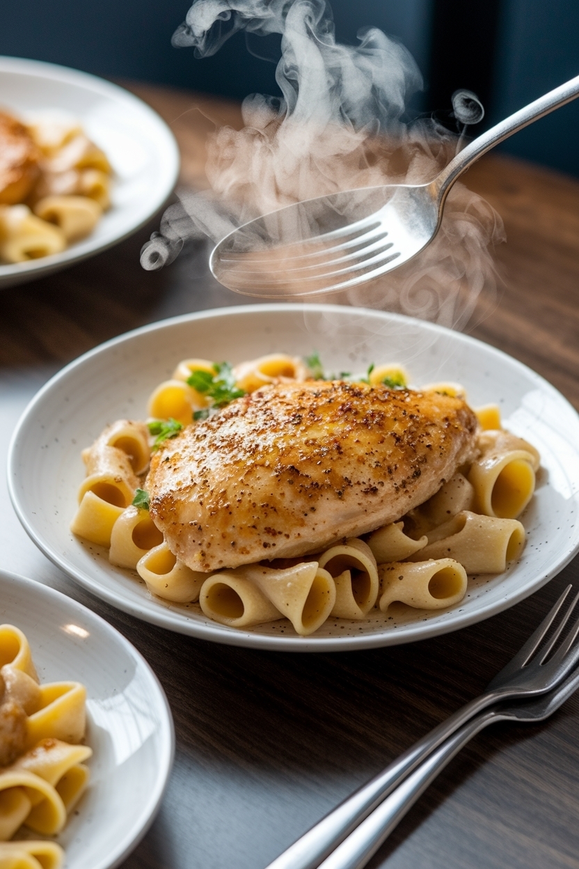 chicken piccata pasta recipe easy