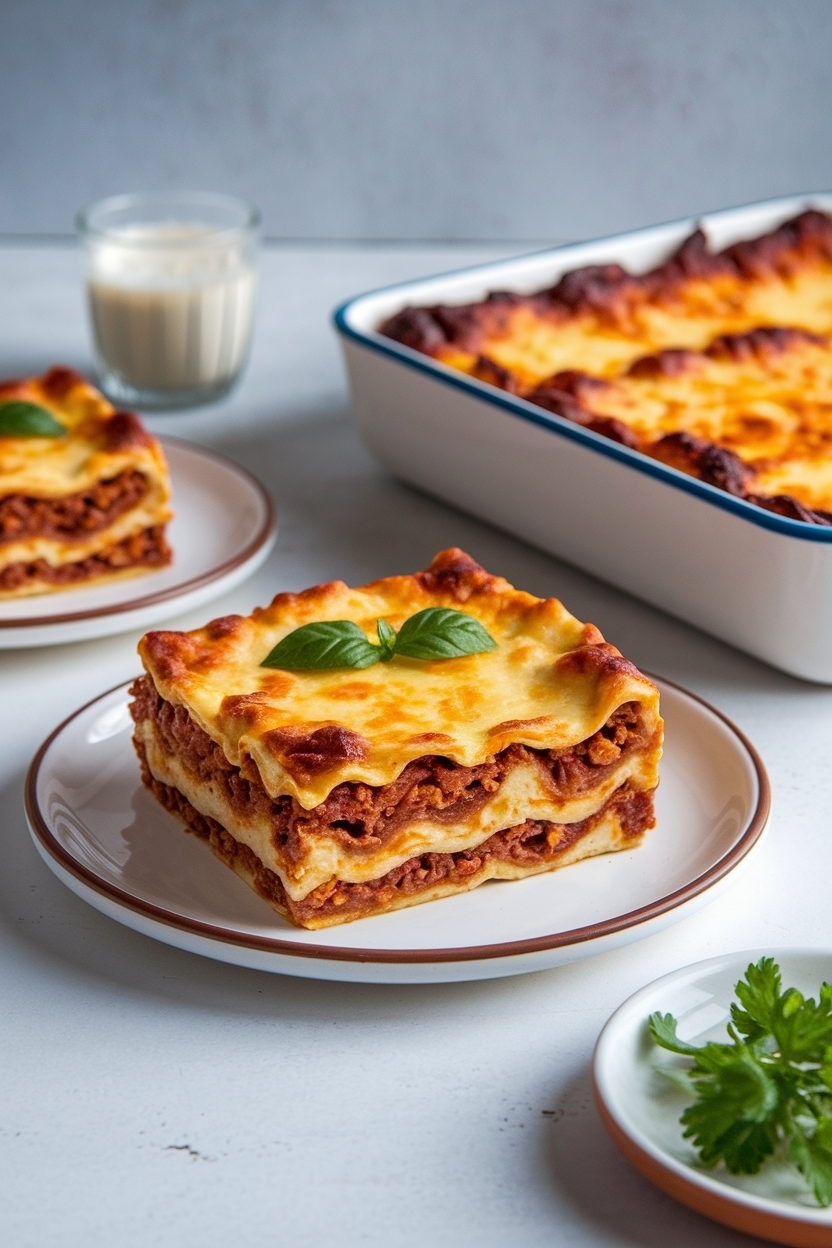 vegetarian lasagna recipe easy cheesy