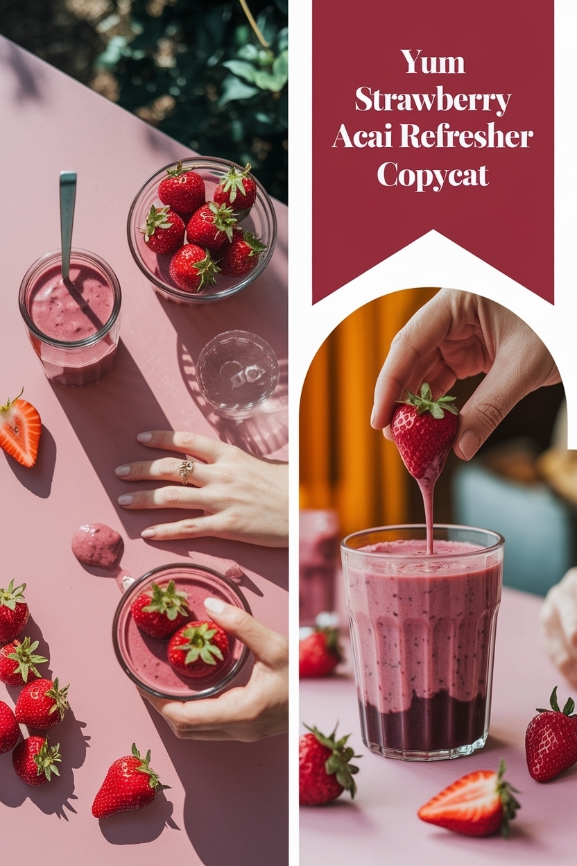 strawberry acai refresher copycat
