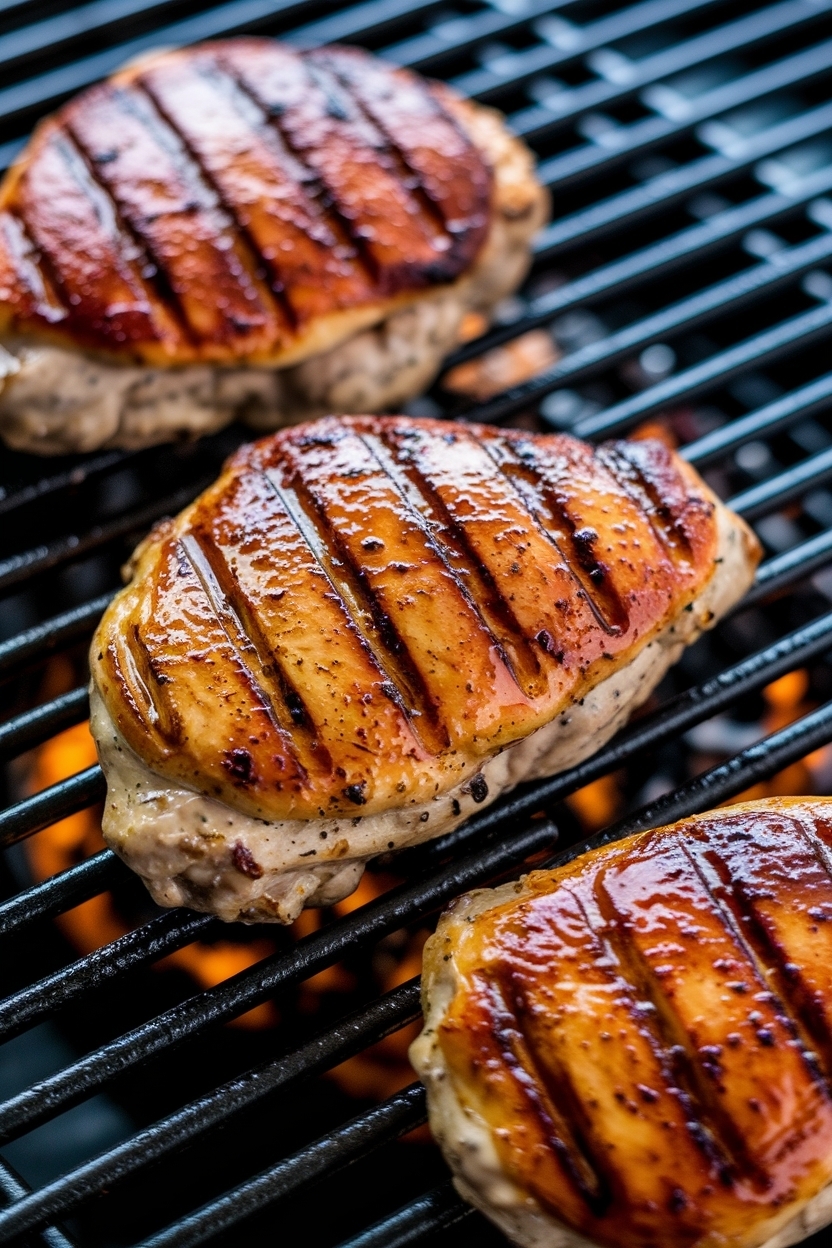 grilled chicken thigh marinade yogurt garlic