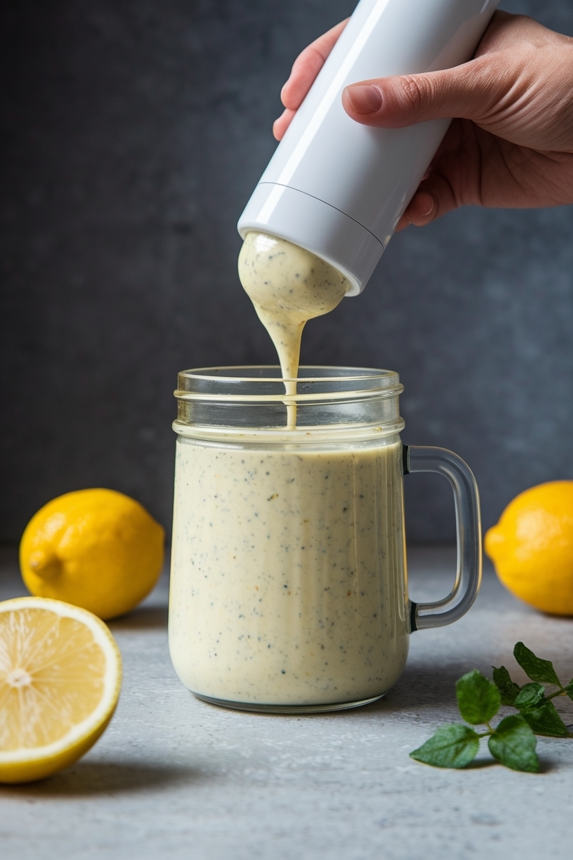 garlic lemon aioli 5 minutes immersion blender