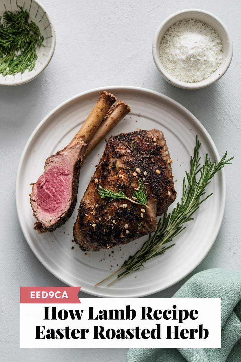 lamb recipe easter roasted herb