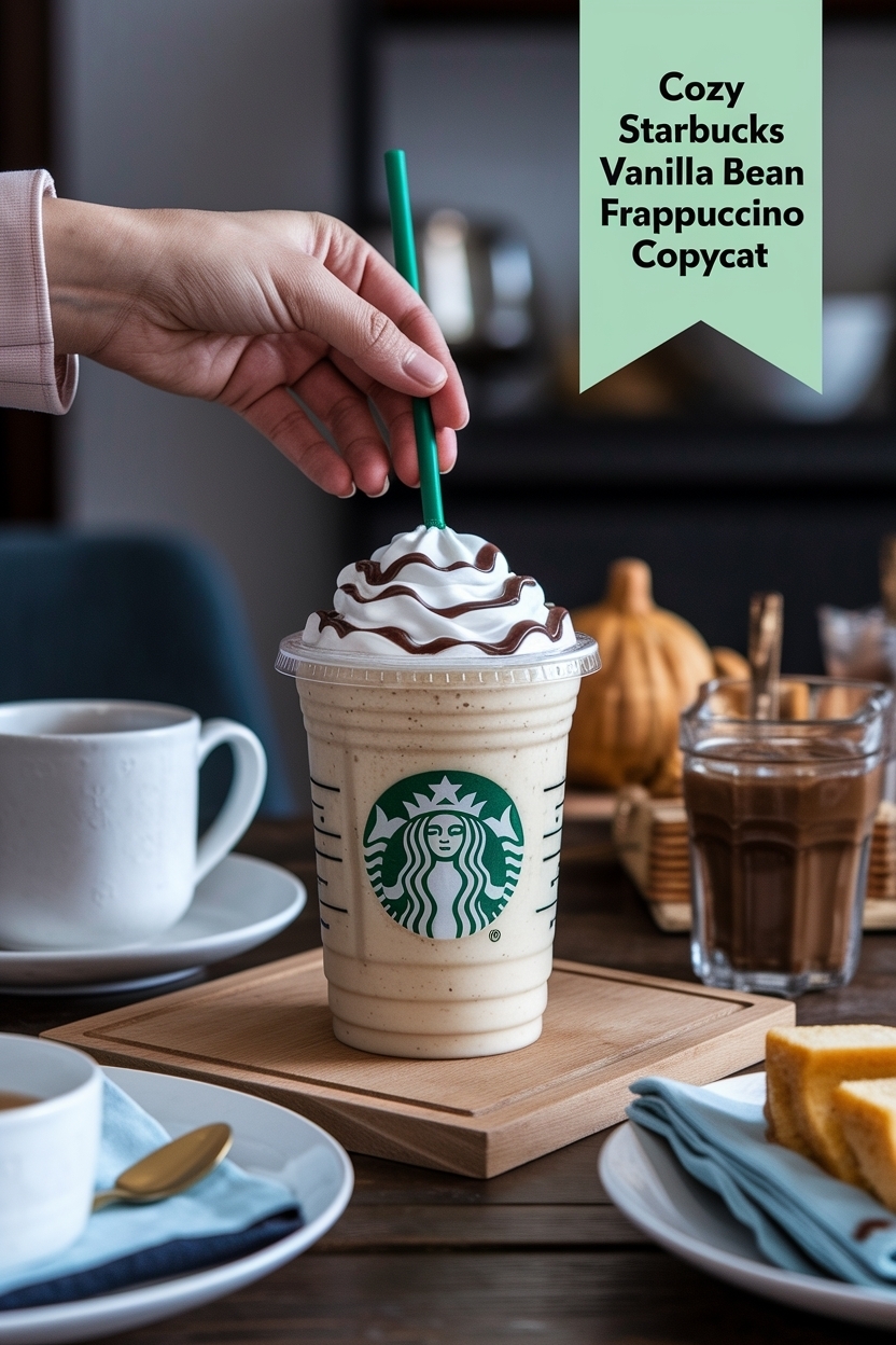 starbucks vanilla bean frappuccino copycat