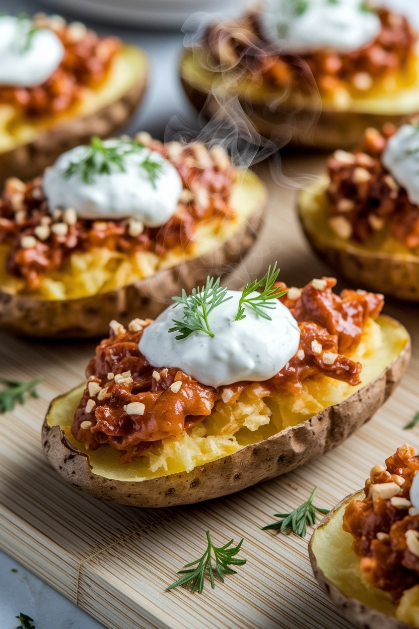 loaded potato skins recipe crispy baked