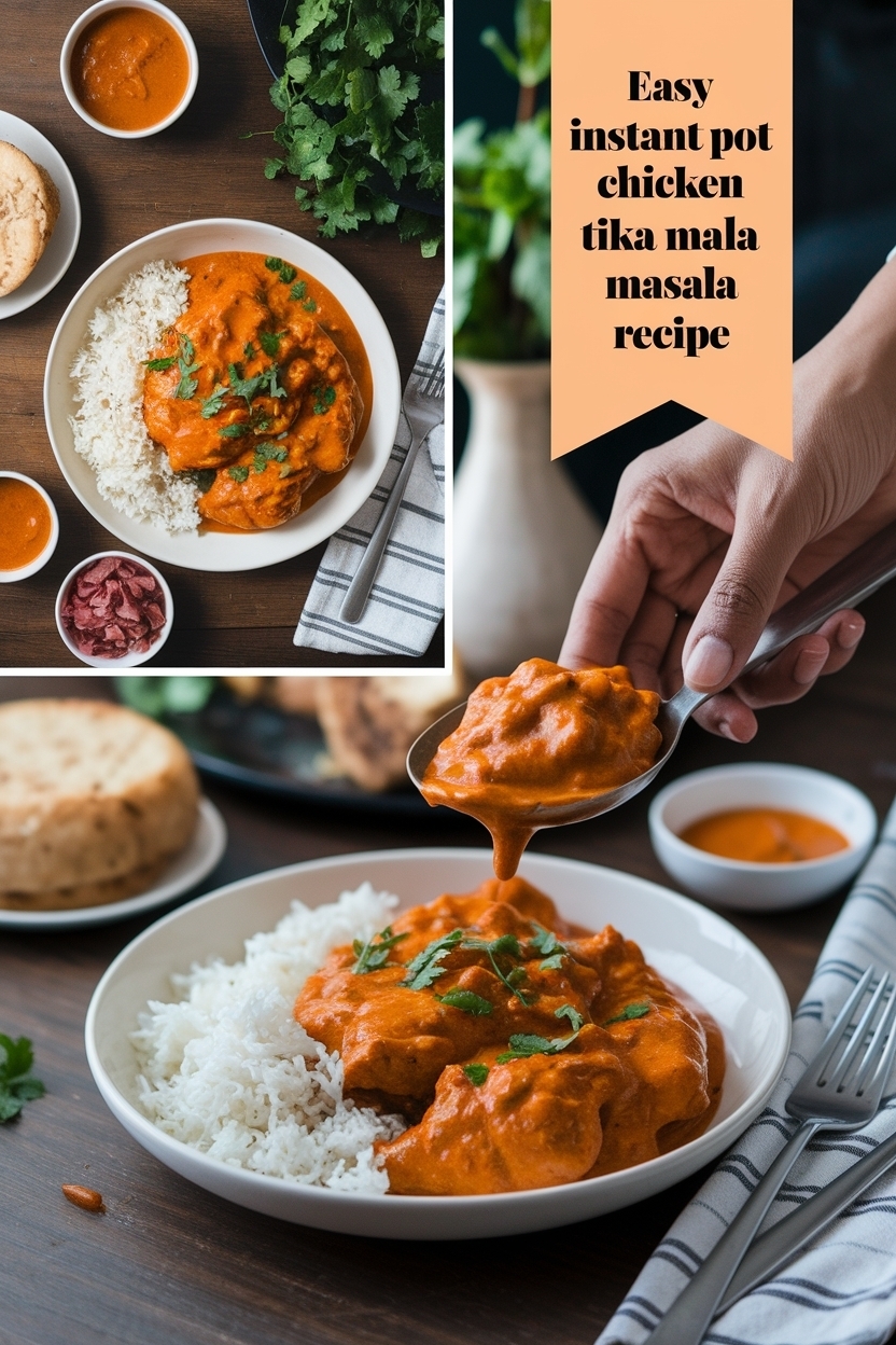 instant pot chicken tikka masala recipe