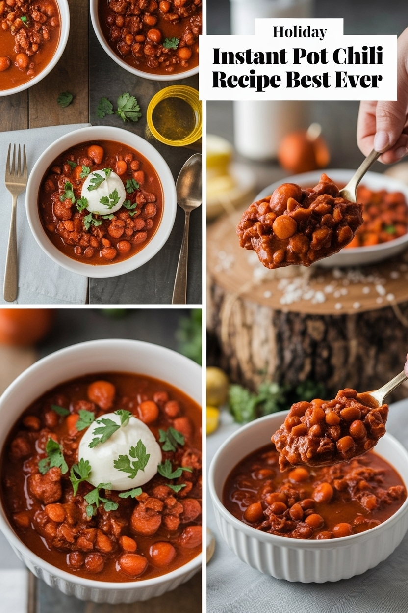 instant pot chili recipe best ever
