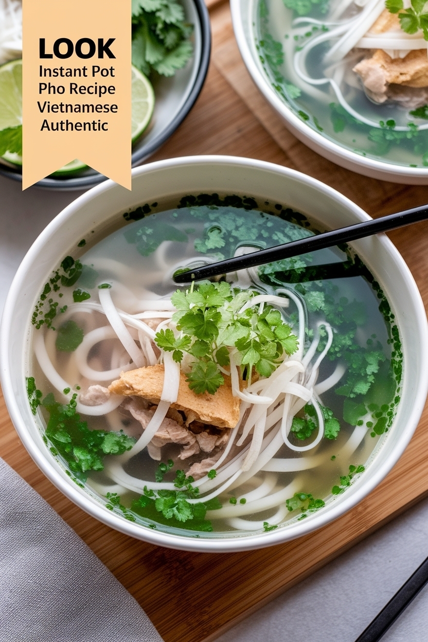 instant pot pho recipe vietnamese authentic