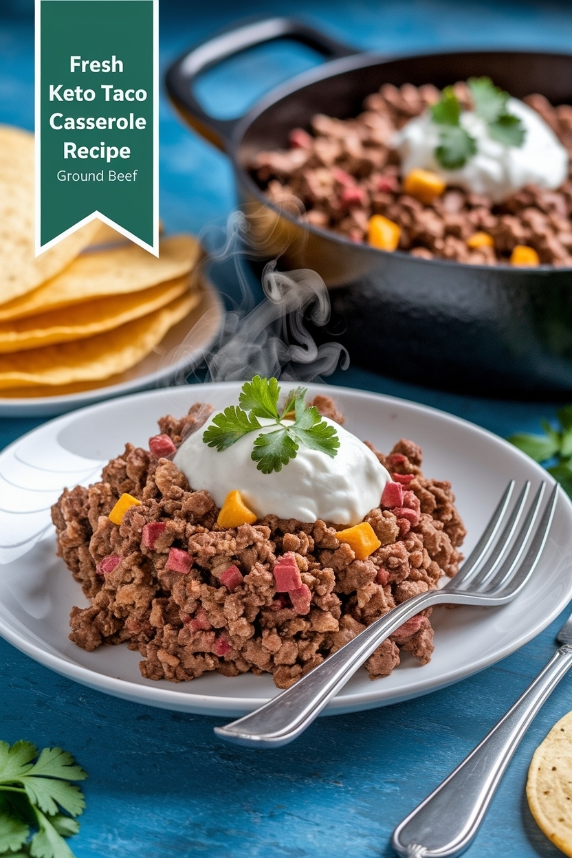 keto taco casserole recipe ground beef
