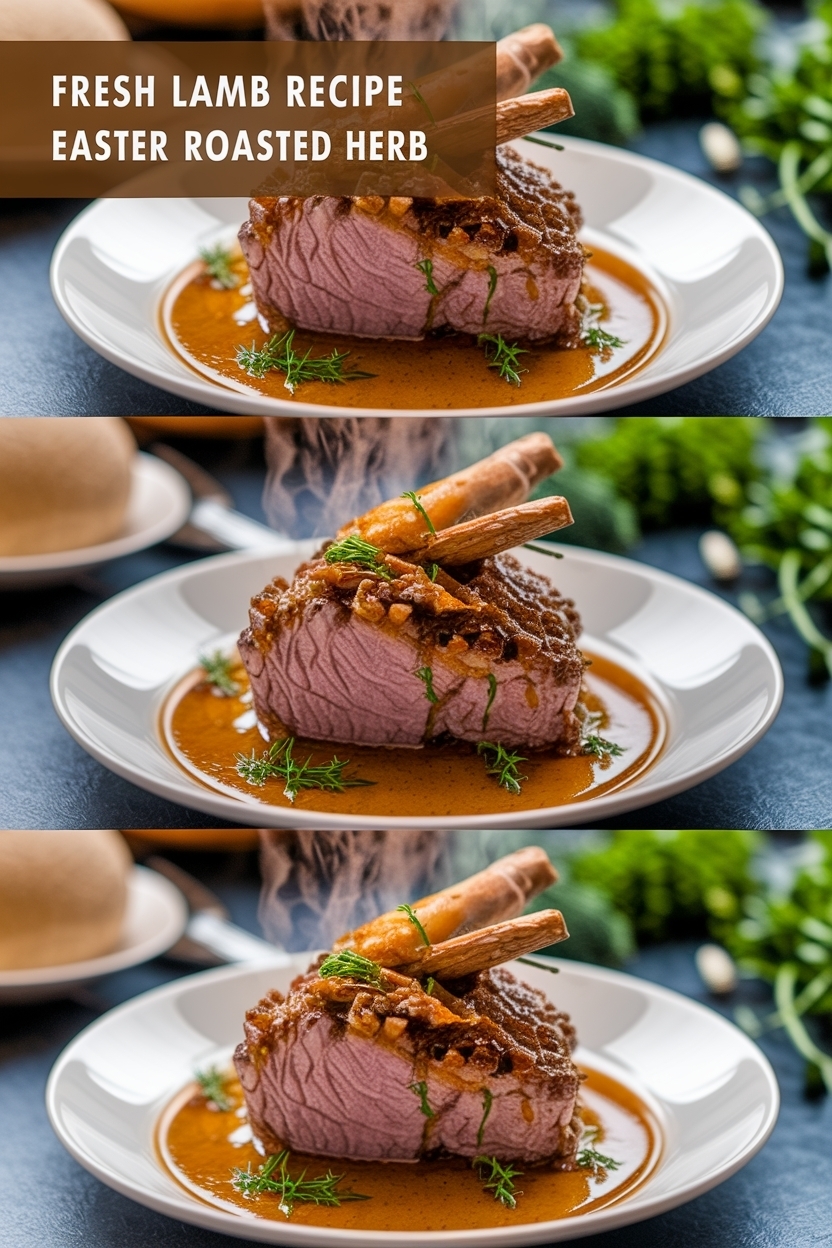 lamb recipe easter roasted herb