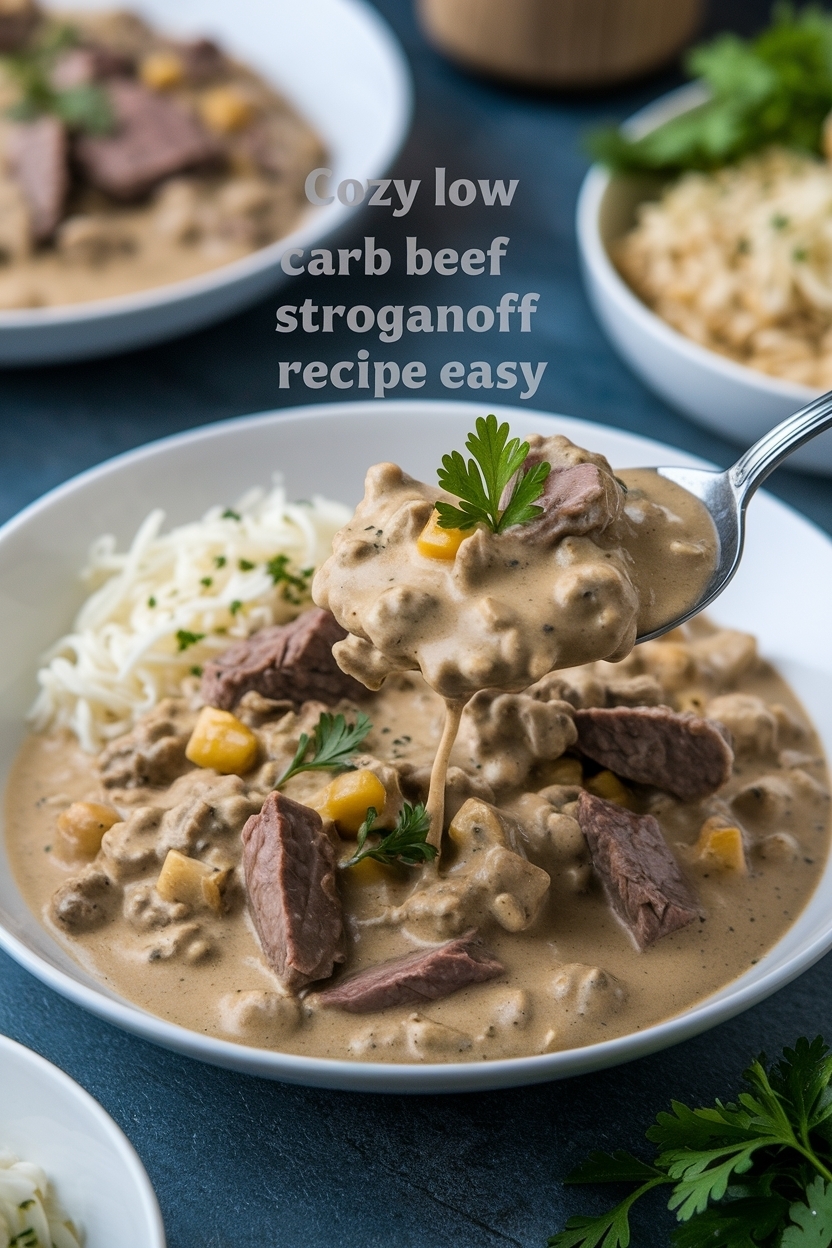 low carb beef stroganoff recipe easy