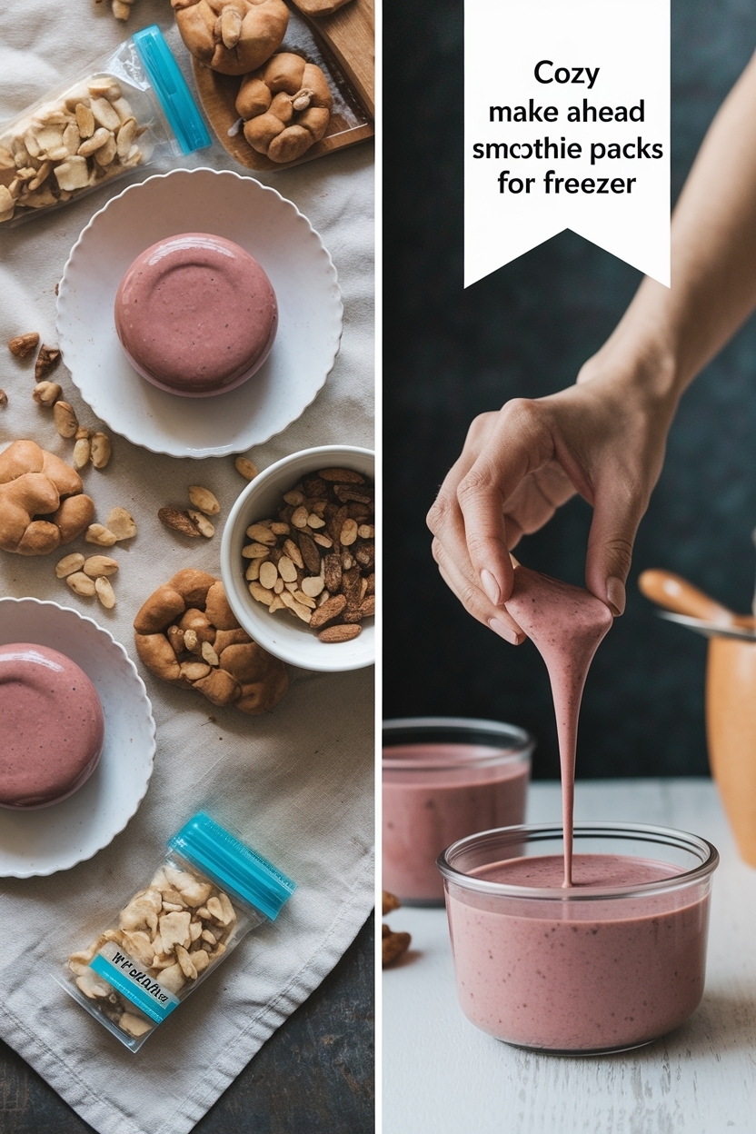 make ahead smoothie packs for freezer