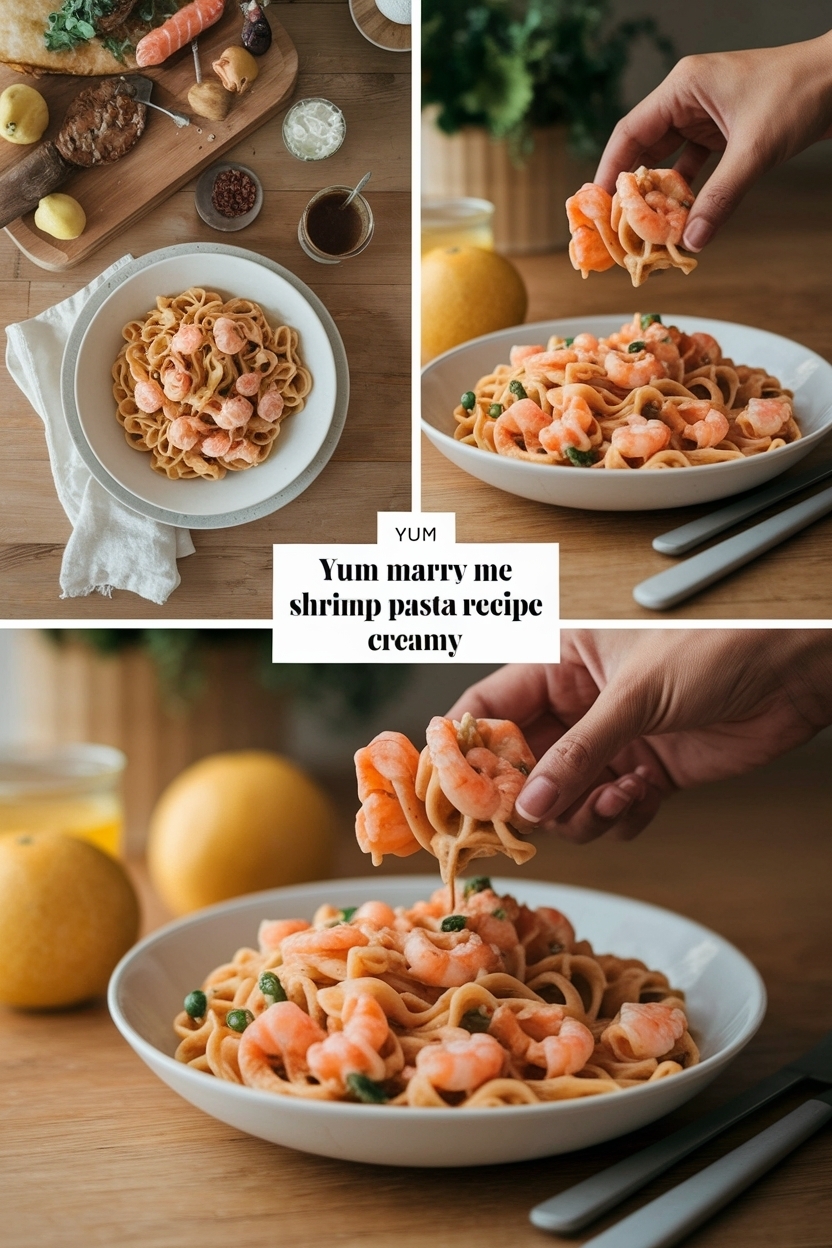 marry me shrimp pasta recipe creamy