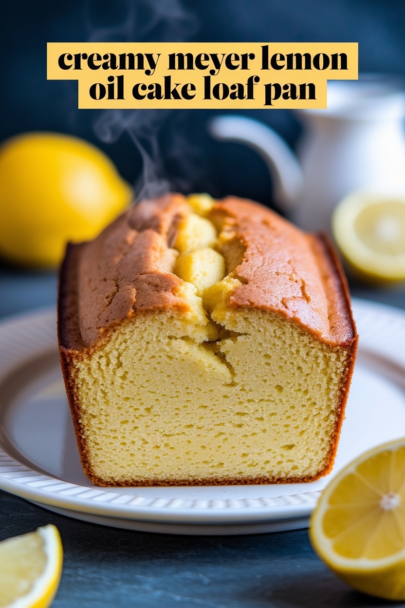 meyer lemon olive oil cake loaf pan