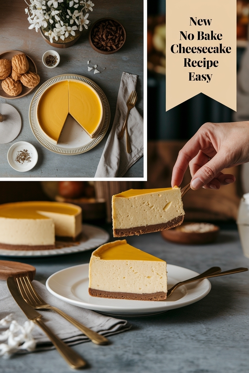 no bake cheesecake recipe easy