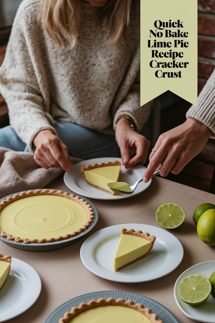 no bake lime pie recipe graham cracker crust