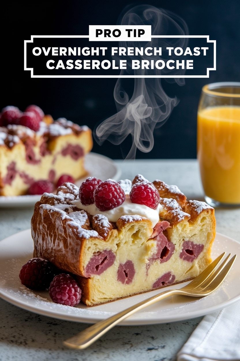 overnight french toast casserole brioche