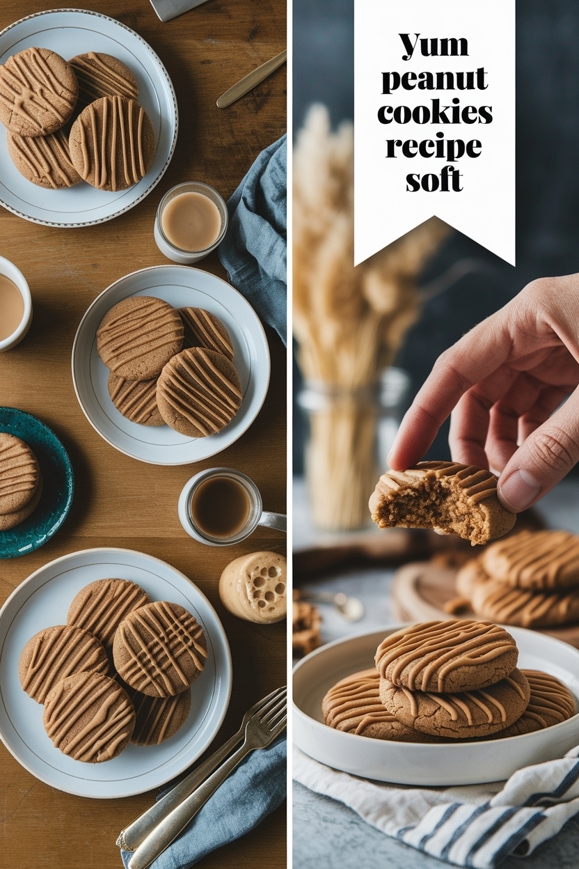 peanut butter cookies recipe soft