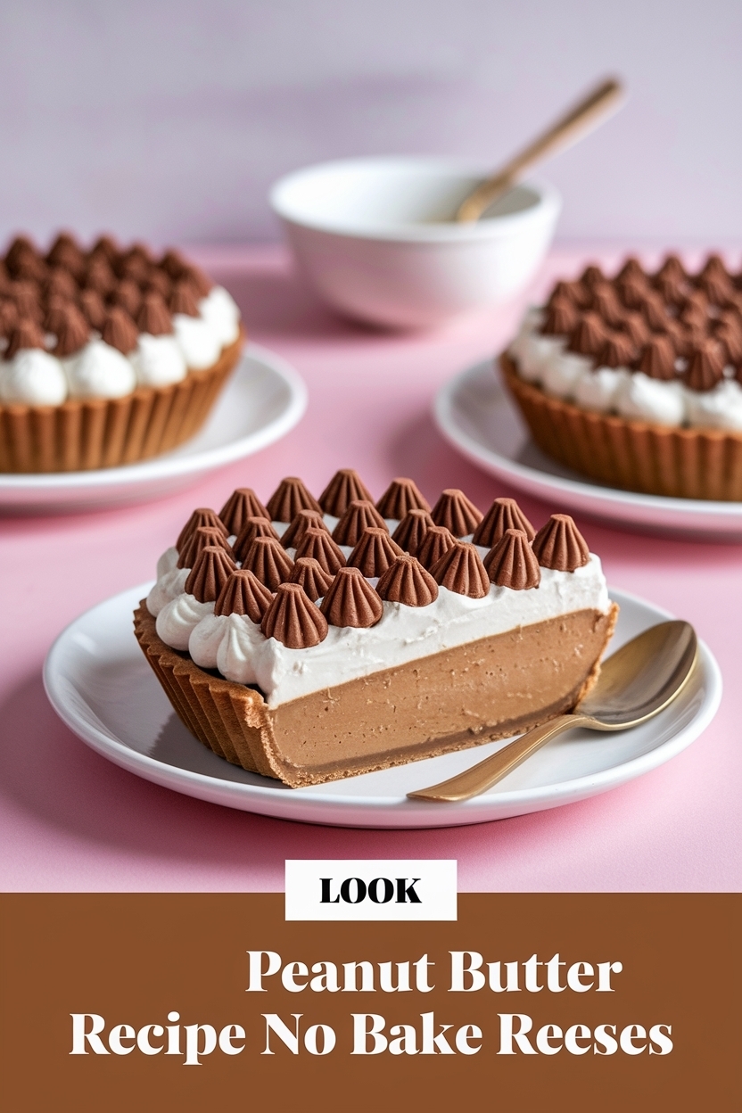 peanut butter pie recipe no bake reeses