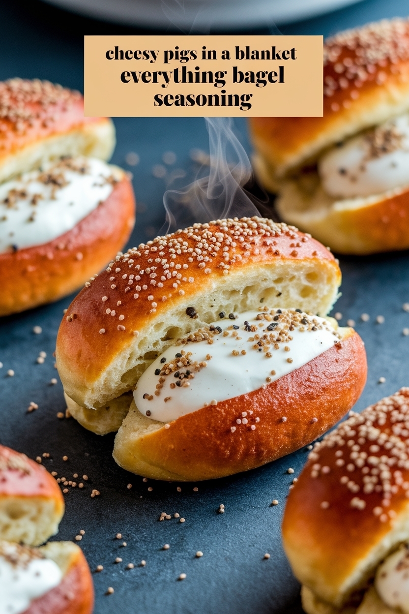 pigs in a blanket recipe everything bagel seasoning