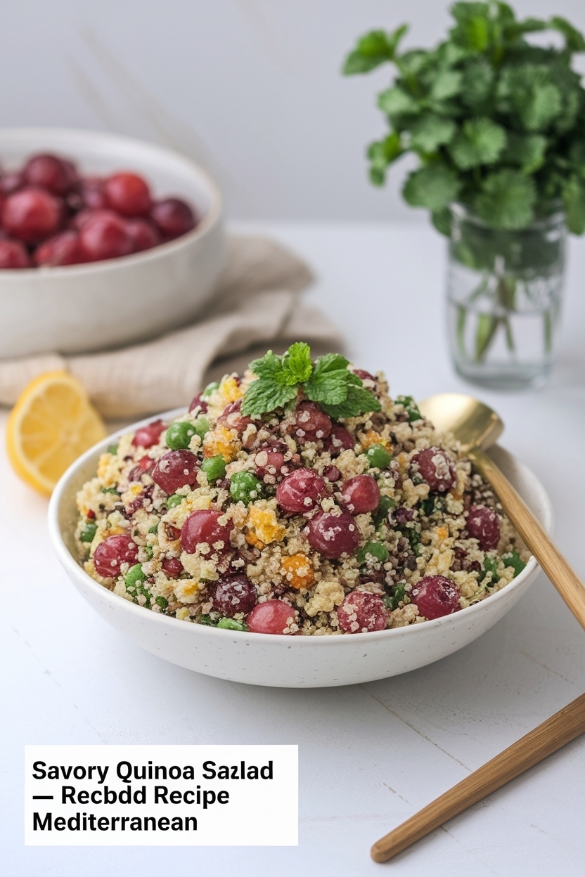 quinoa salad recipe mediterranean