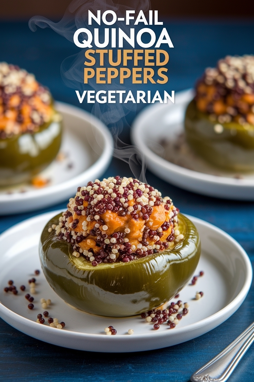 quinoa stuffed peppers vegetarian