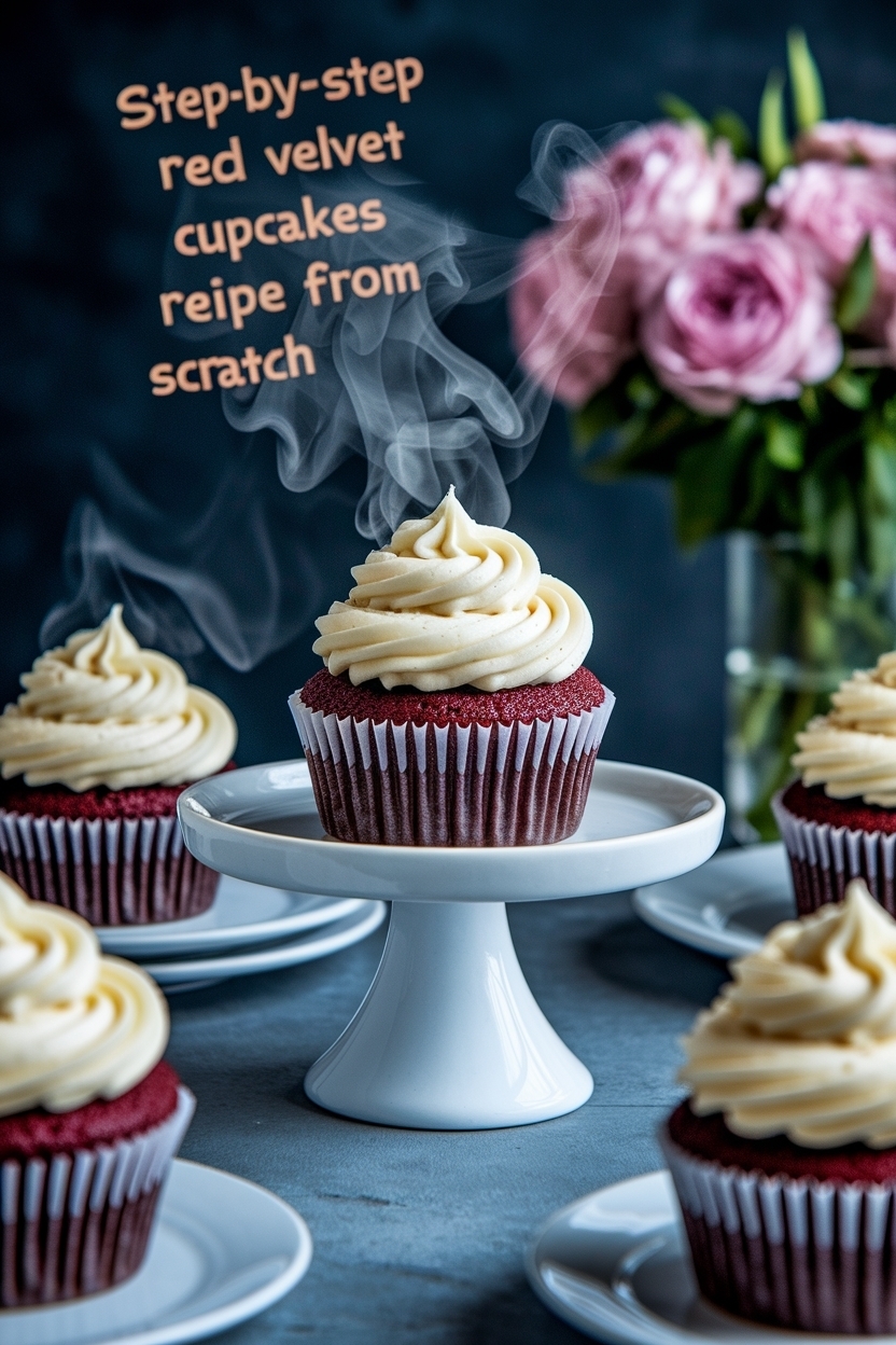 red velvet cupcakes recipe from scratch