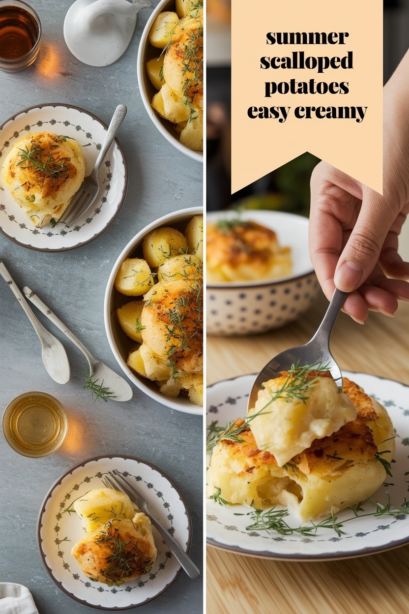 scalloped potatoes recipe easy creamy