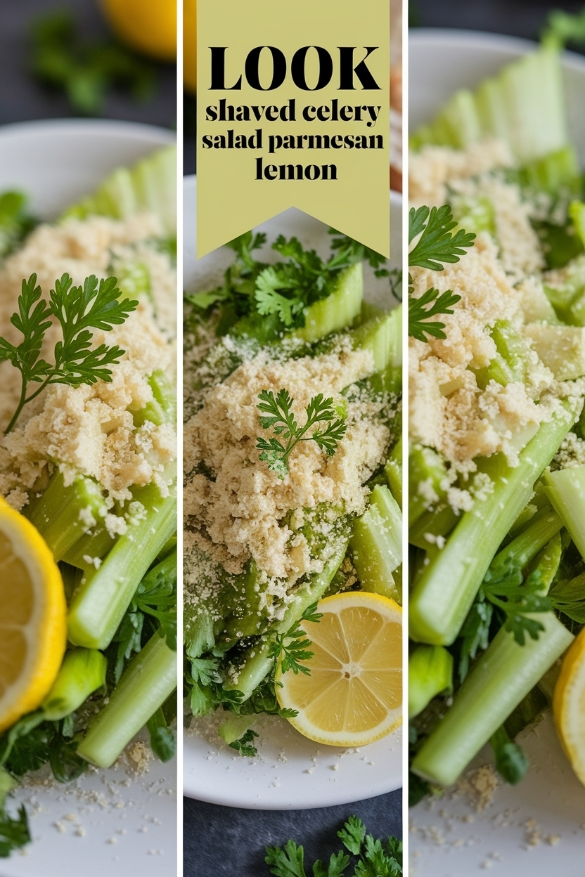 shaved celery salad parmesan lemon