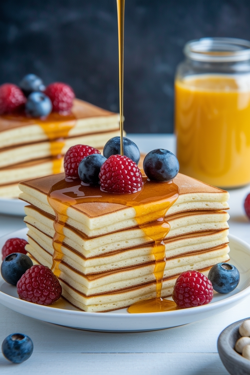 sheet pan pancakes for meal prep