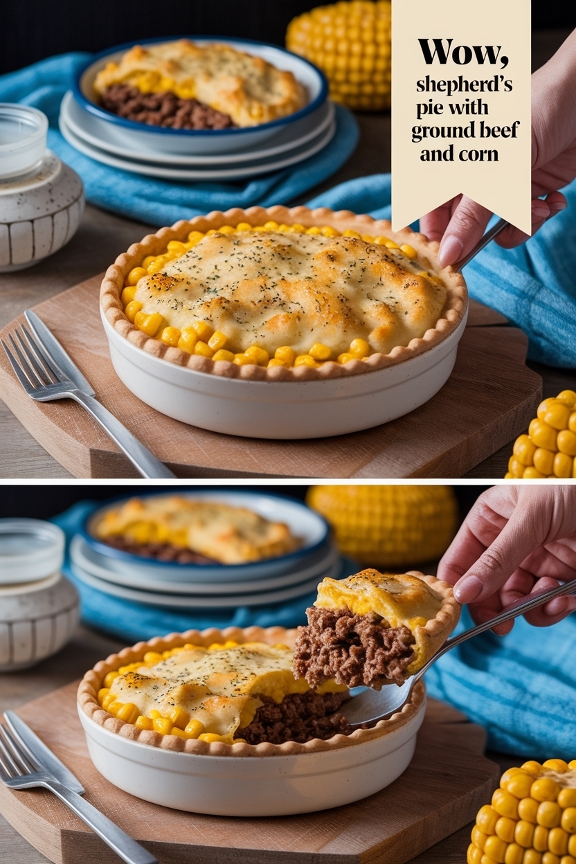 ## Delicious Shepherd's Pie with Ground Beef and Sweet Corn Recipe