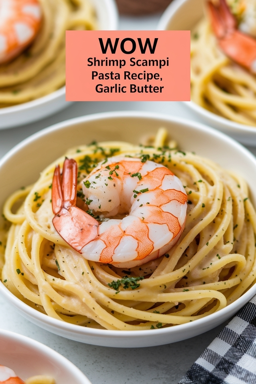 shrimp scampi pasta recipe garlic butter