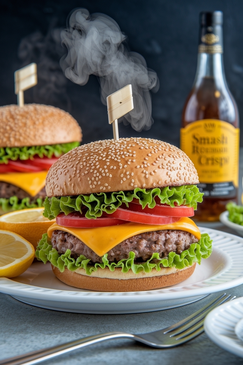 smash burger recipe homemade crispy