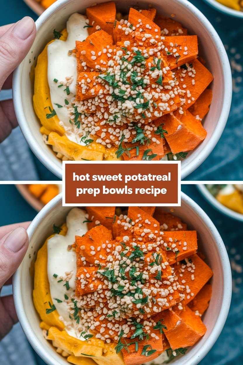 sweet potato meal prep bowls recipe