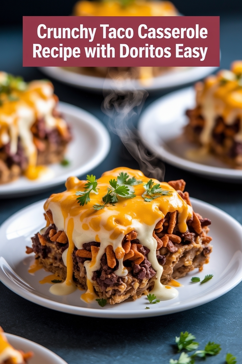 taco casserole recipe with doritos easy